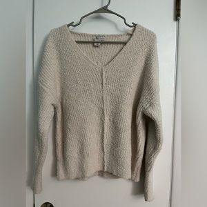 Sincerely Jules white/cream sweater (size L)